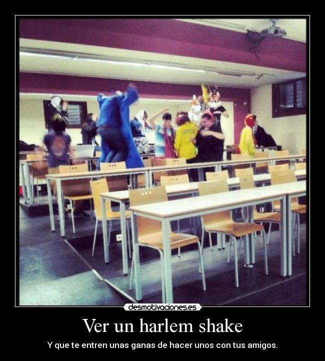 Ver un harlem shake -