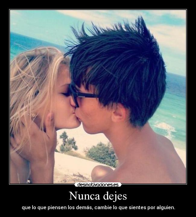 Nunca dejes - 