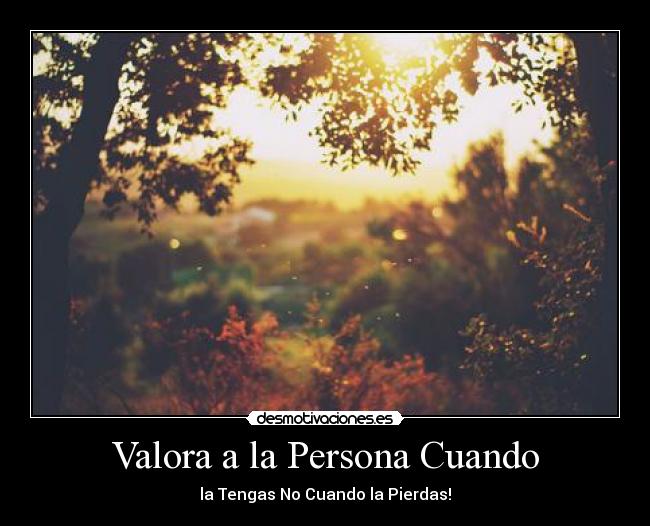 carteles valora persona cuando tengas pierdas desmotivaciones