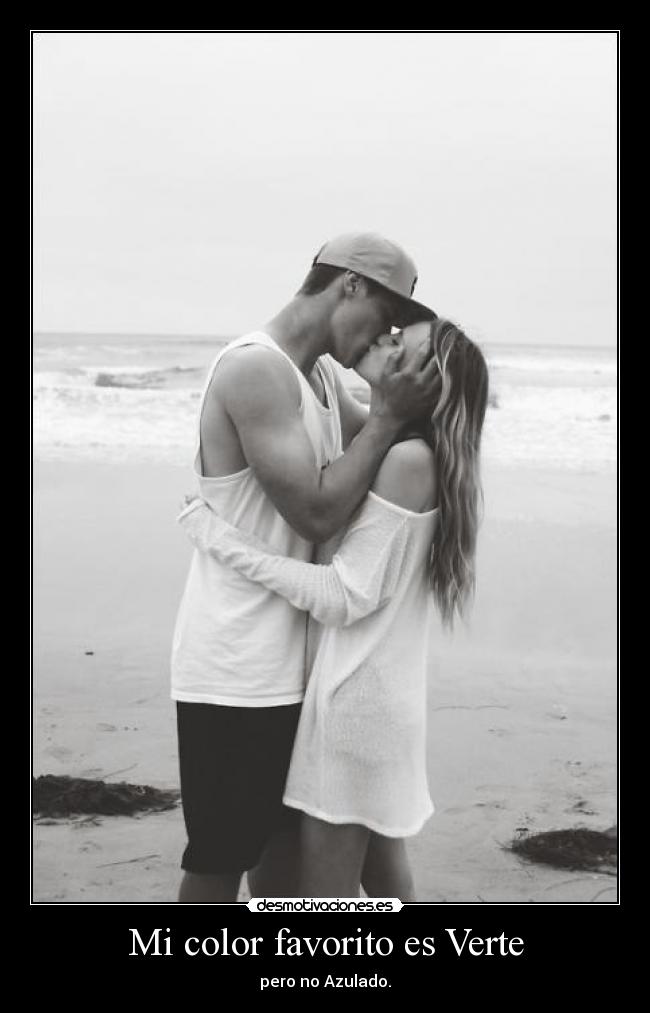 Mi color favorito es Verte - pero no Azulado.