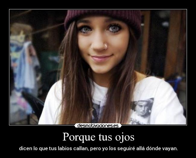 Porque tus ojos - 