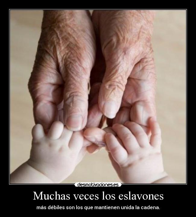 Muchas veces los eslavones - 