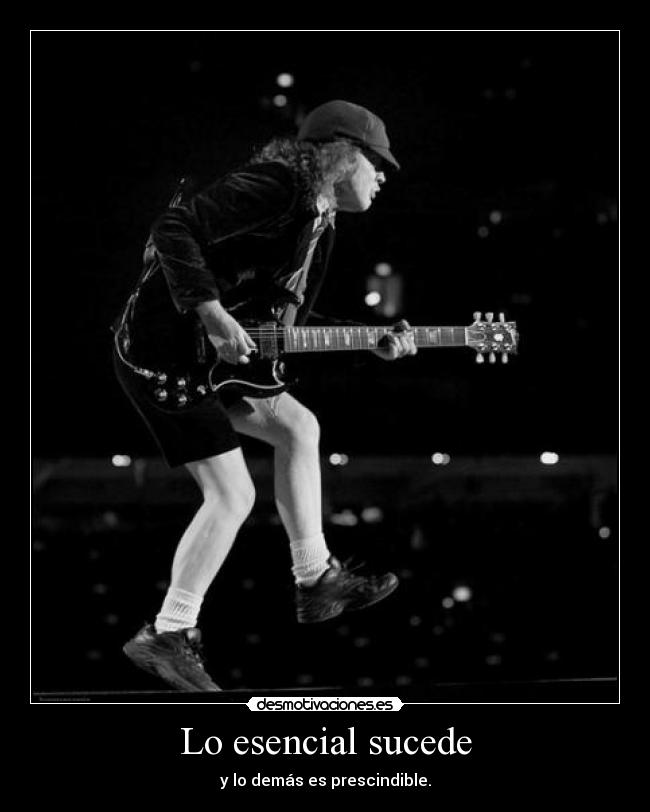 Lo esencial sucede - 
