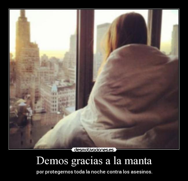 Demos gracias a la manta - 