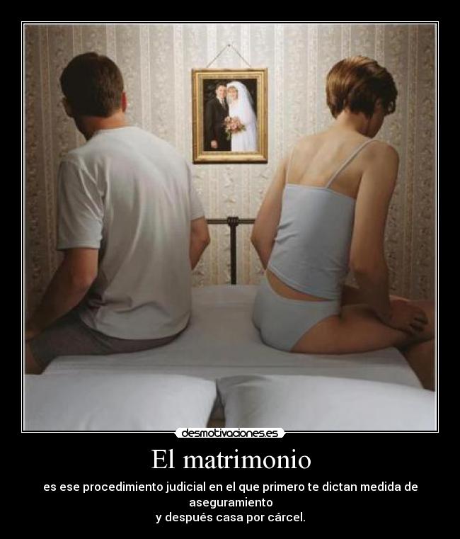 El matrimonio -