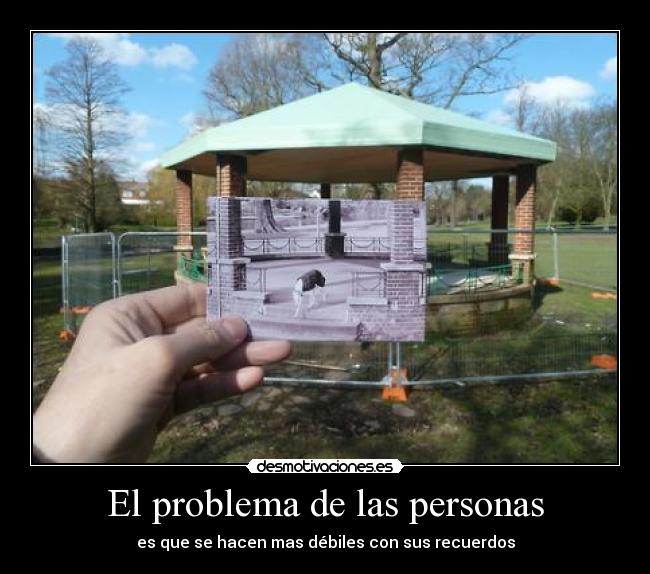 El problema de las personas -