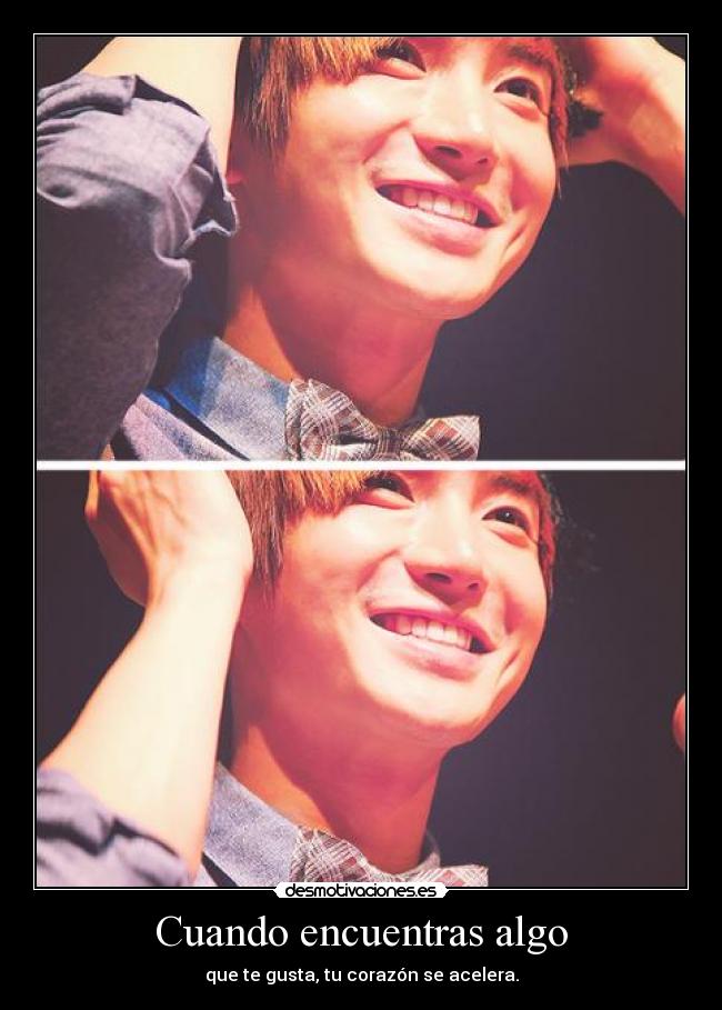 carteles kpop foto park jung soo leeteuk super junior frase playful kiss desmotivaciones