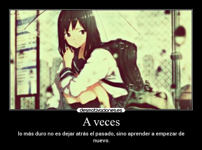 A veces -