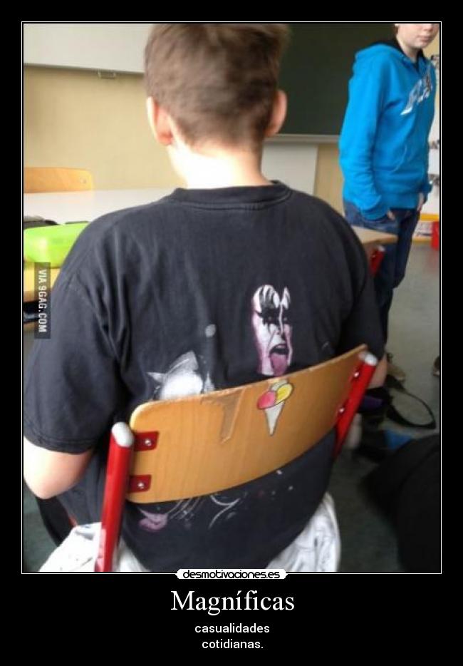 Magníficas - casualidades
cotidianas.