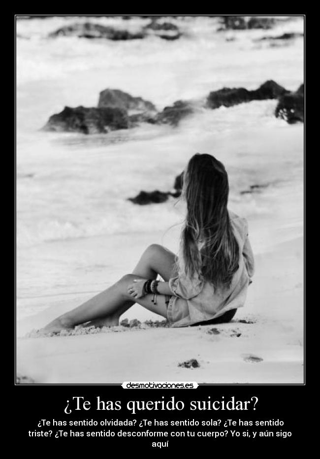 ¿Te has querido suicidar? - 