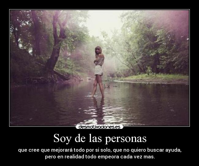 Soy de las personas -