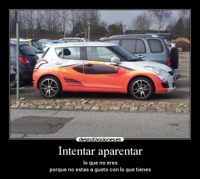Intentar aparentar - 