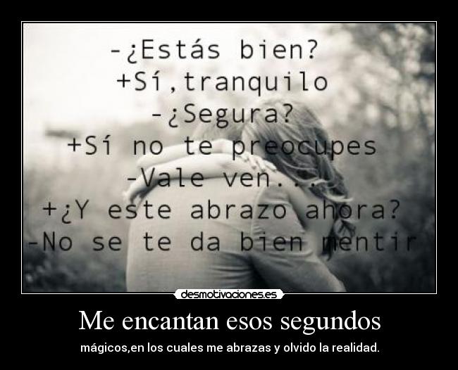 Me encantan esos segundos - 