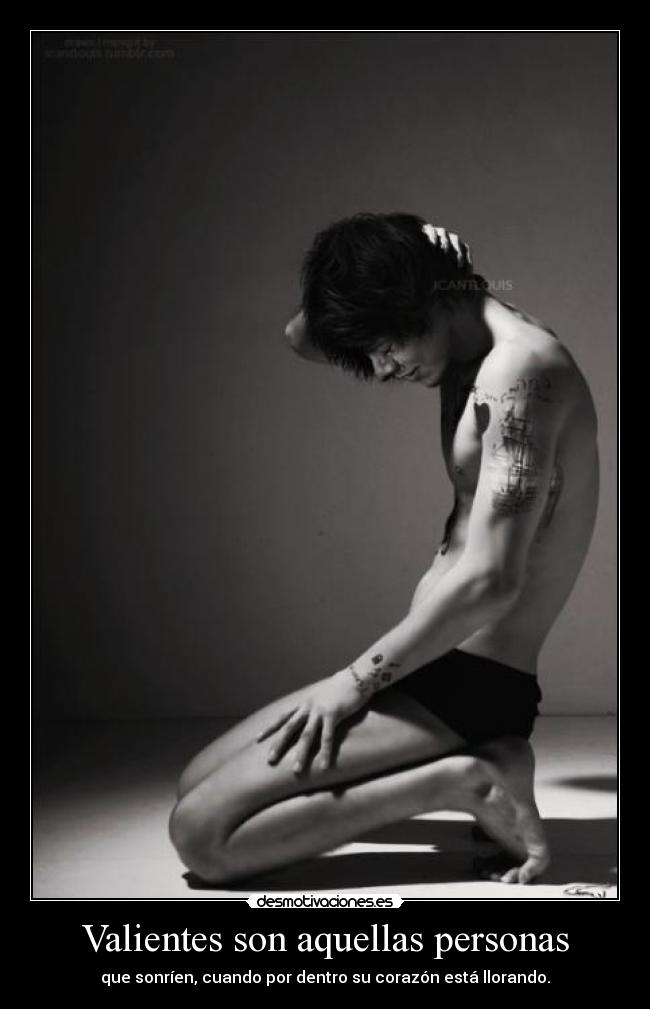 Valientes son aquellas personas -