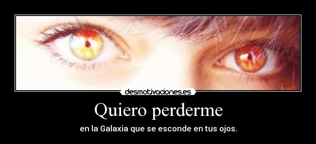 Quiero perderme -