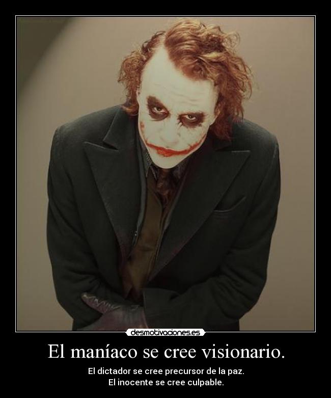 carteles joker ironia desmotivaciones