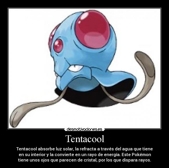 carteles pokemon numero 072 tentacool desmotivaciones