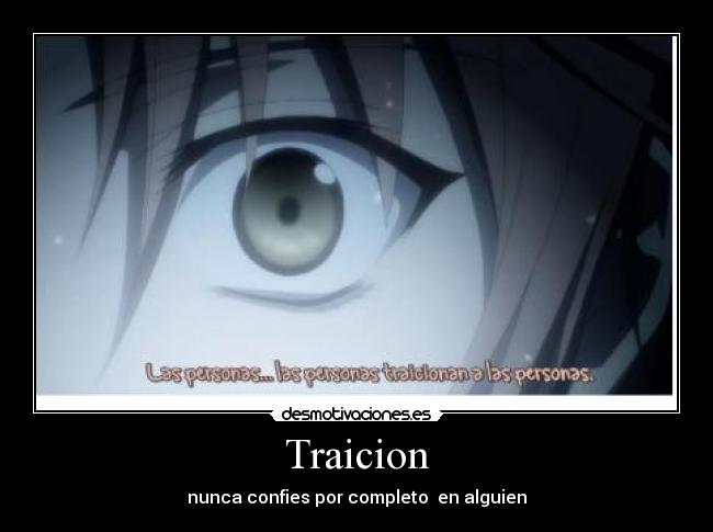 Traicion -