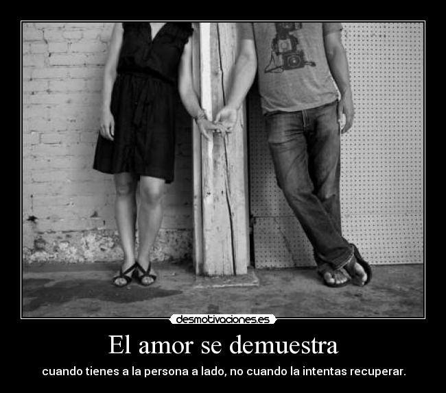 carteles amor amor demuestra desmotivaciones