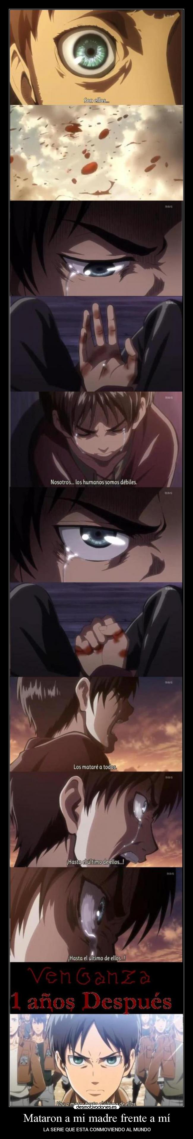 Mataron a mi madre frente a mí - 