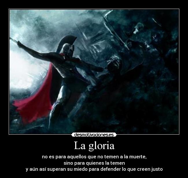 La gloria -