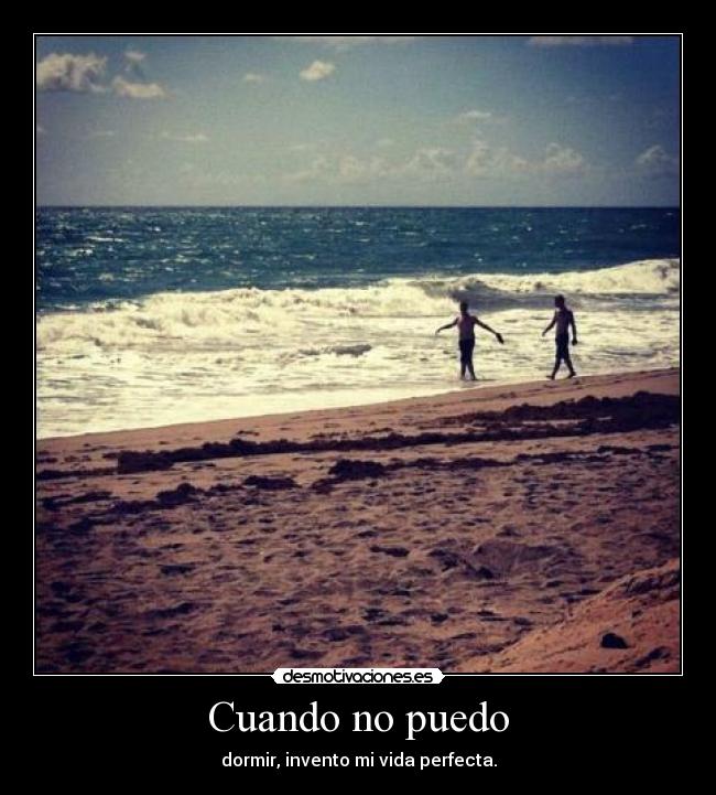 Cuando no puedo -