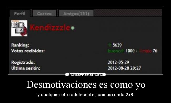 Desmotivaciones es como yo -