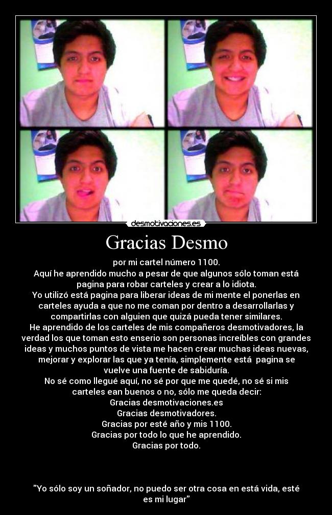 Gracias Desmo - 