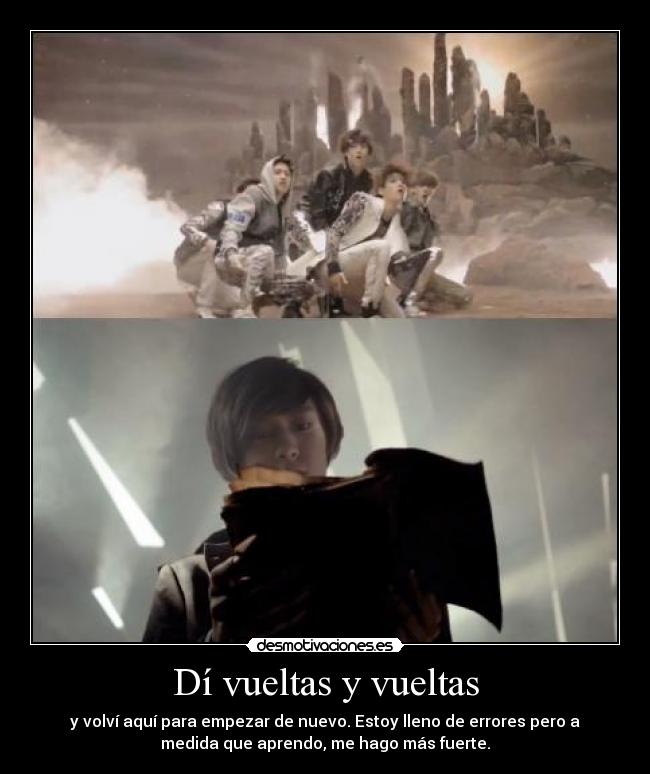 Dí vueltas y vueltas -