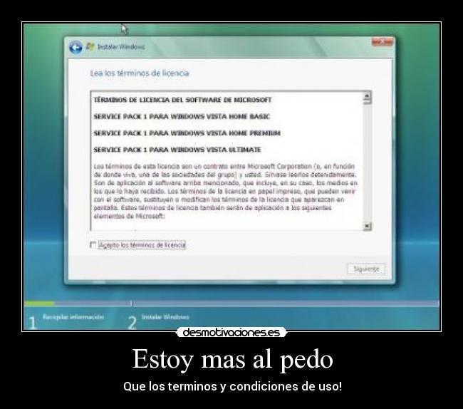 carteles terminos condiciones usoo desmotivaciones