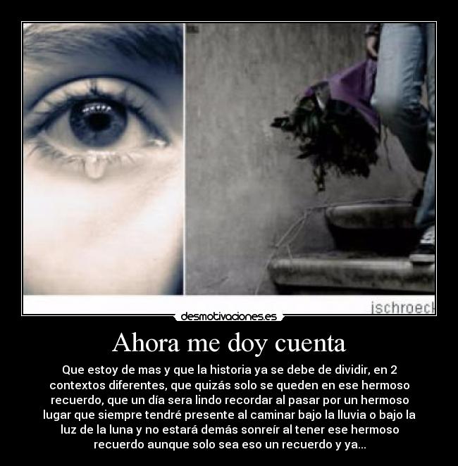 Ahora me doy cuenta - 