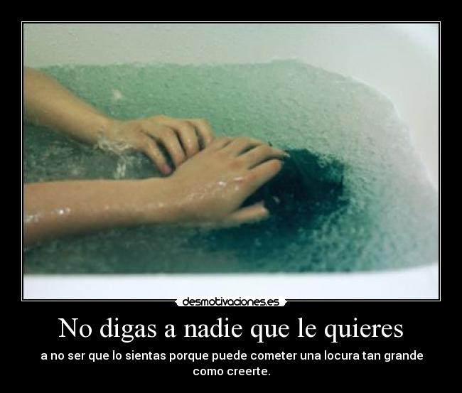 No digas a nadie que le quieres -