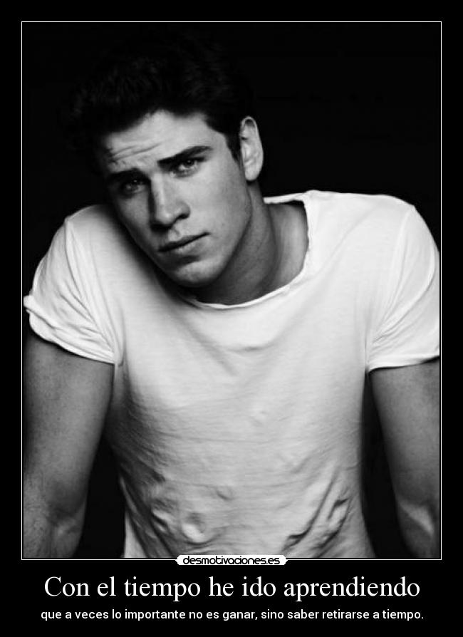 Con el tiempo he ido aprendiendo - 