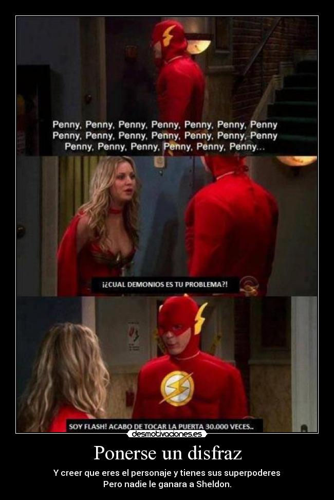 Ponerse un disfraz -