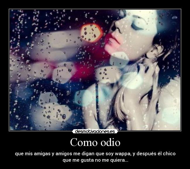 Como odio - 