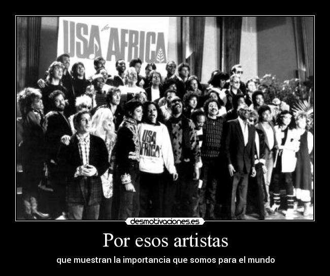 Por esos artistas - 