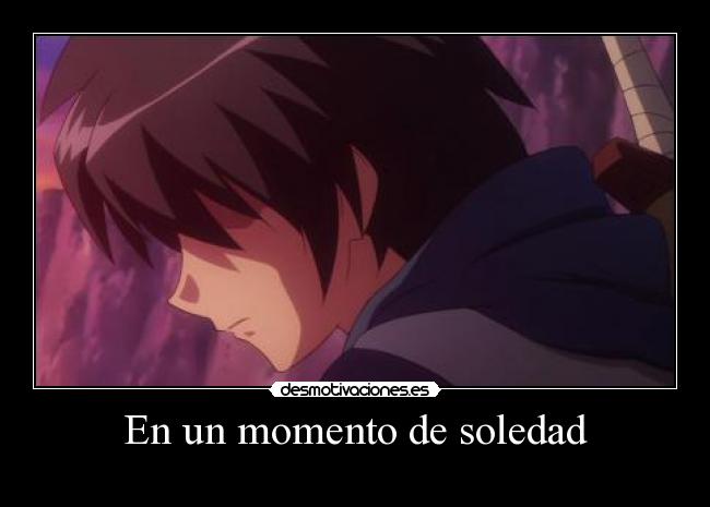 En un momento de soledad -