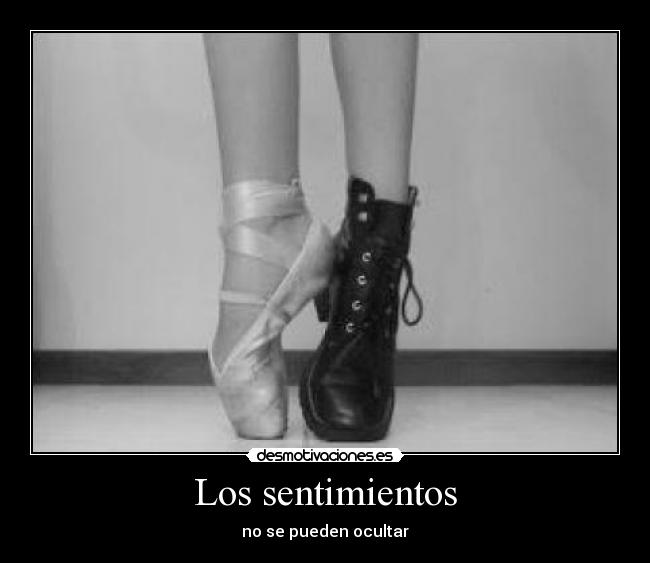 Los sentimientos - no se pueden ocultar