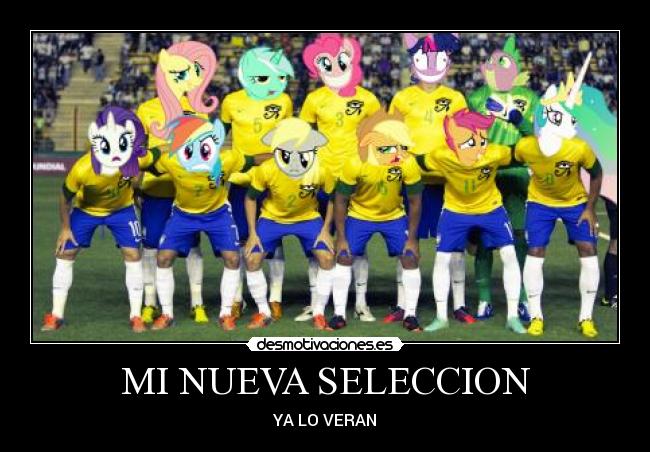 MI NUEVA SELECCION - YA LO VERAN