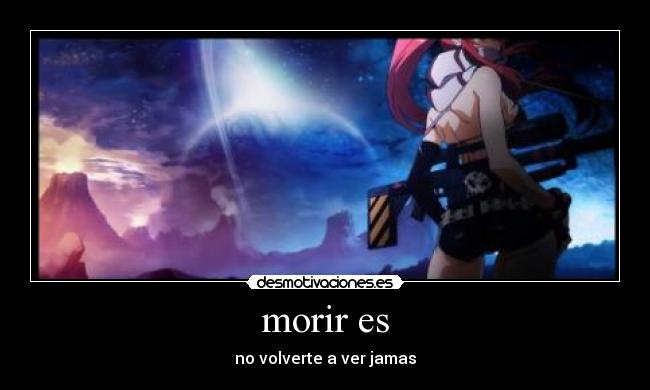 morir es - no volverte a ver jamas