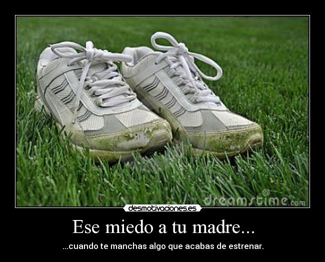 carteles miedo madre esciertopasamucho desmotivaciones