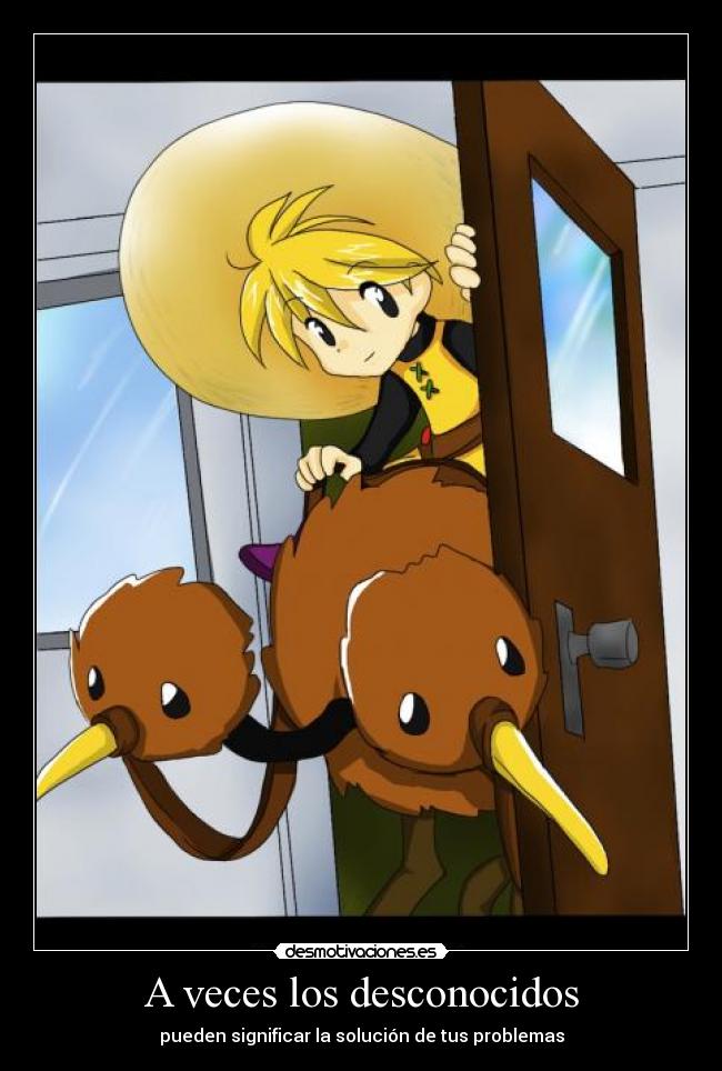 A veces los desconocidos -