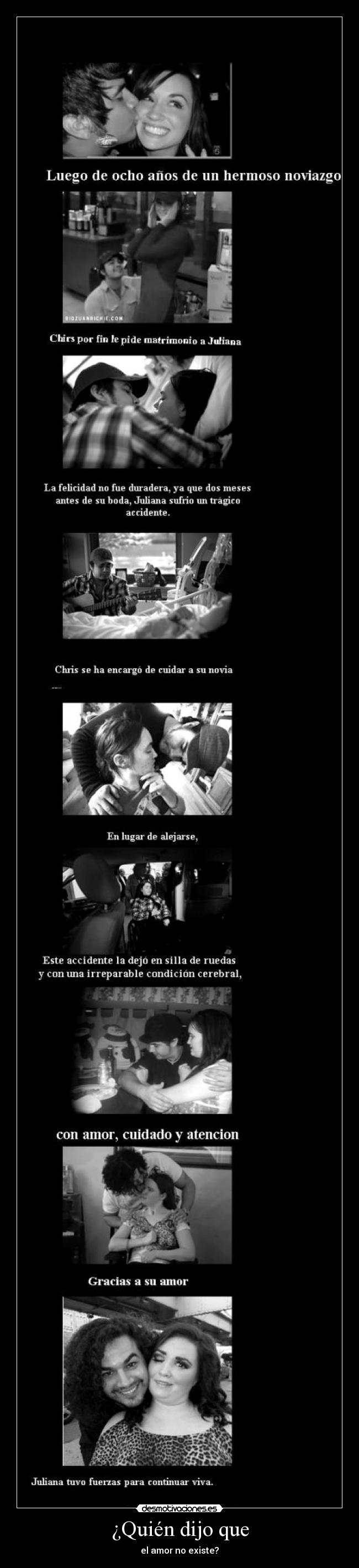 ¿Quién dijo que - el amor no existe?