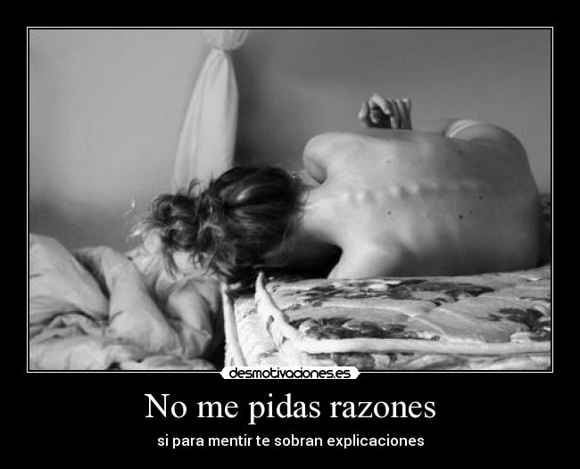 No me pidas razones - 