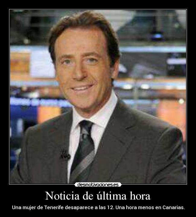 Noticia de última hora -