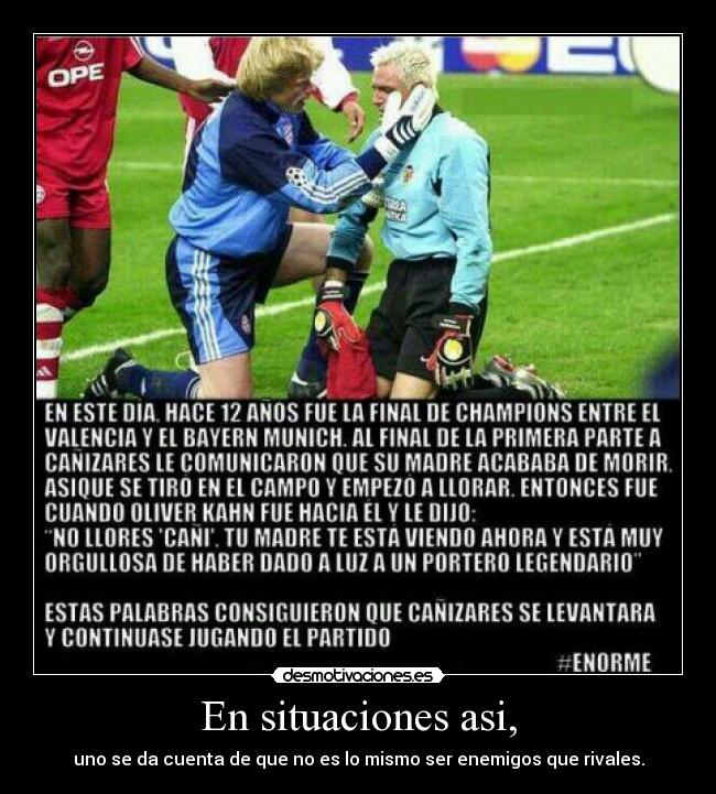 En situaciones asi, -