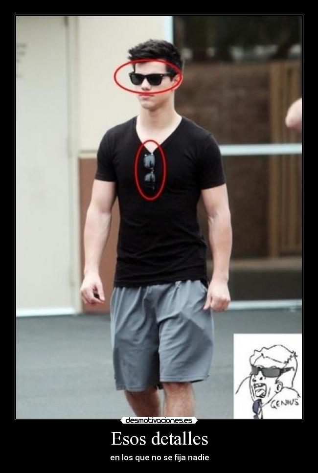 Esos detalles - en los que no se fija nadie