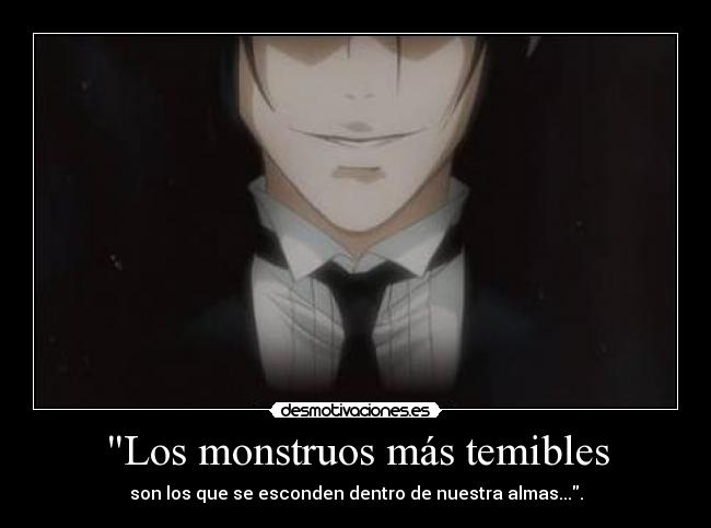 Los monstruos más temibles -