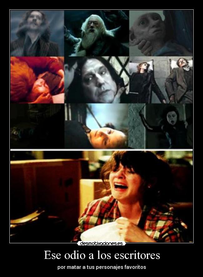 Ese odio a los escritores -