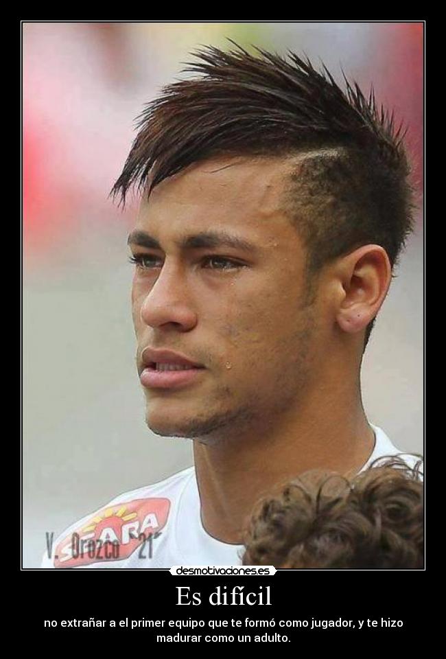 Es difícil - no extrañar a el primer equipo que te formó como jugador, y te hizo
madurar como un adulto.